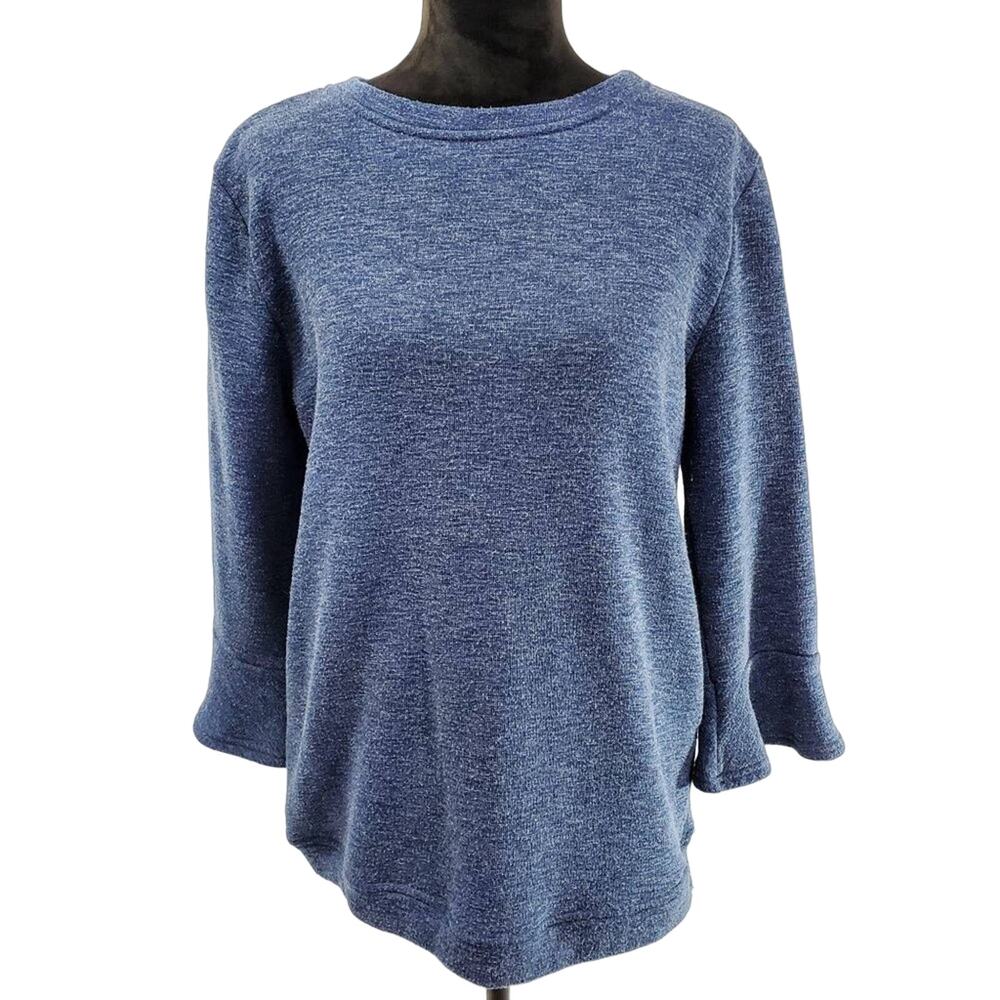 Teeberry & Weave Bell Sleeve Sweater L